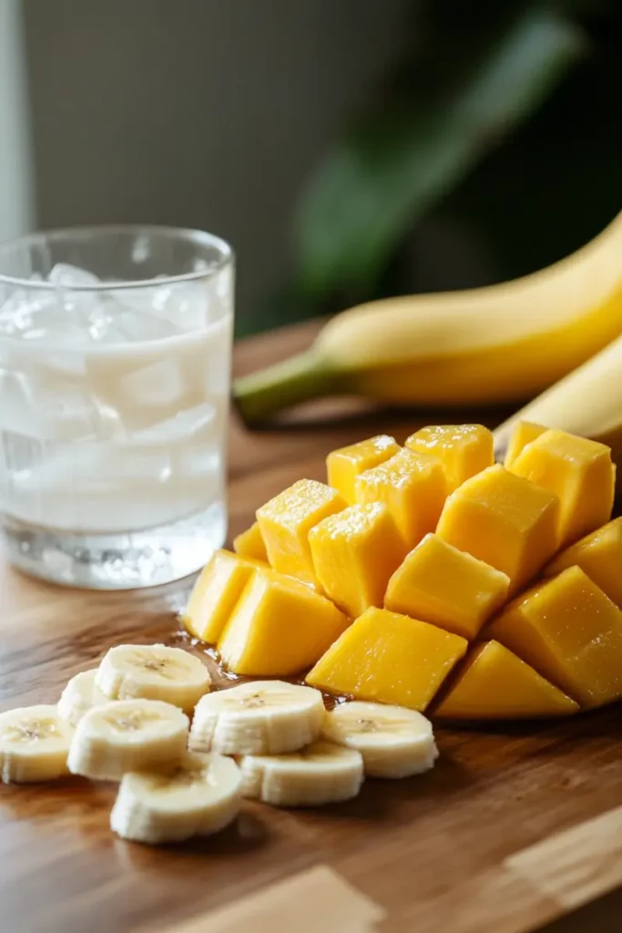 Brazilian Mounjaro Recipe 3 Ingredients: The Secret You’ll Love 12 Brazilian Mounjaro recipe ingredients mango banana and coconut water