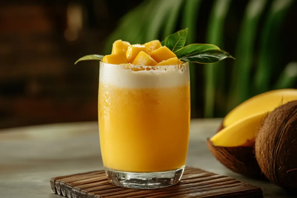 Brazilian Mounjaro Recipe 3 Ingredients: The Secret You’ll Love 17 Brazilian Mounjaro recipe smoothie with mango coconut topping