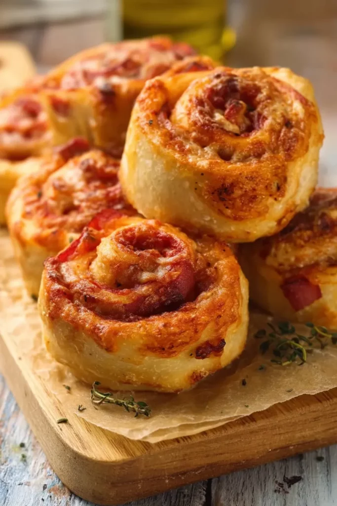 Ham And Cheese Pizza Rolls: The Truth About This Crave 9 Ham and cheese rolls served on cutting board