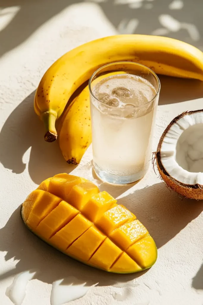 Brazilian Mounjaro Recipe 3 Ingredients: The Secret You’ll Love 11 Brazilian Mounjaro recipe 3 ingredients - mango, banana, and water