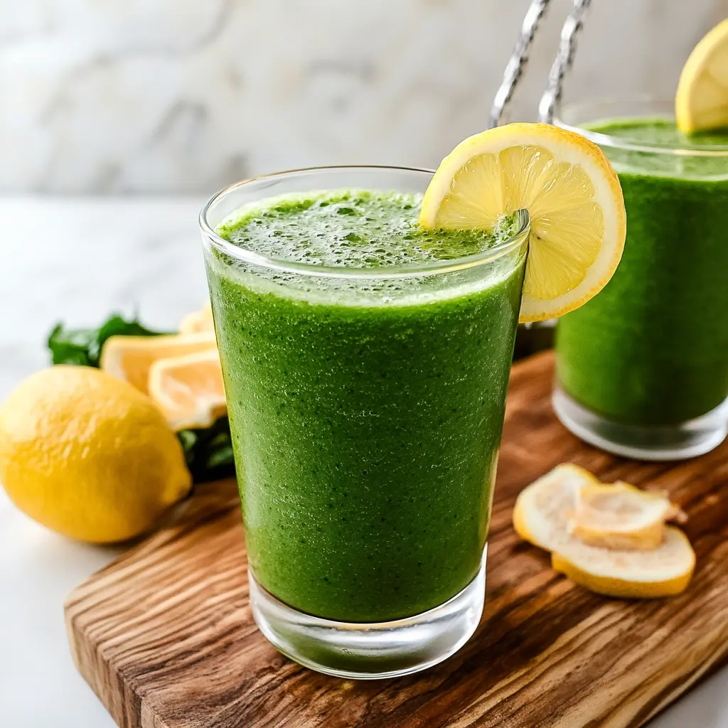 Brazilian Mounjaro Smoothie Recipe: Powerful Morning Fat-Burning Drink 5 final brazilian mounjaro smoothie recipe with lemon slice