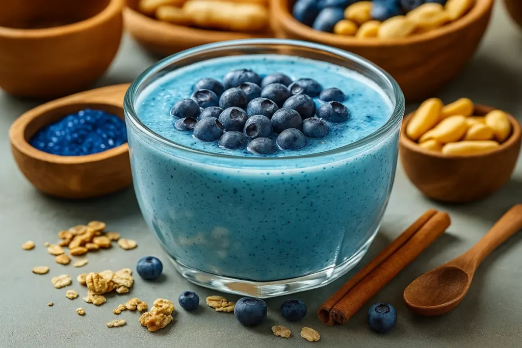 Blue energy smoothie for Salt Trick for Men in Bed Recipe