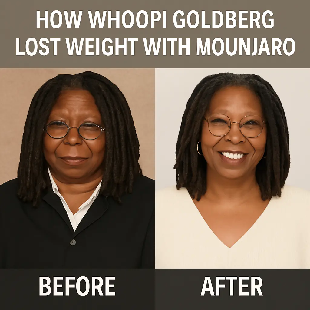 How Whoopi Goldberg Lost Weight With Mounjaro: Real Story & Results 1 How Whoopi Goldberg lost weight with Mounjaro – before and after photos
