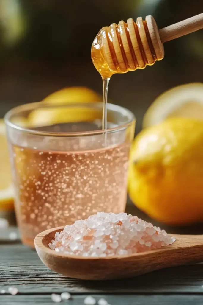 What Makes This Pink Salt Trick Recipe So Powerful? 12 Pink salt water for weight loss with honey and lemon