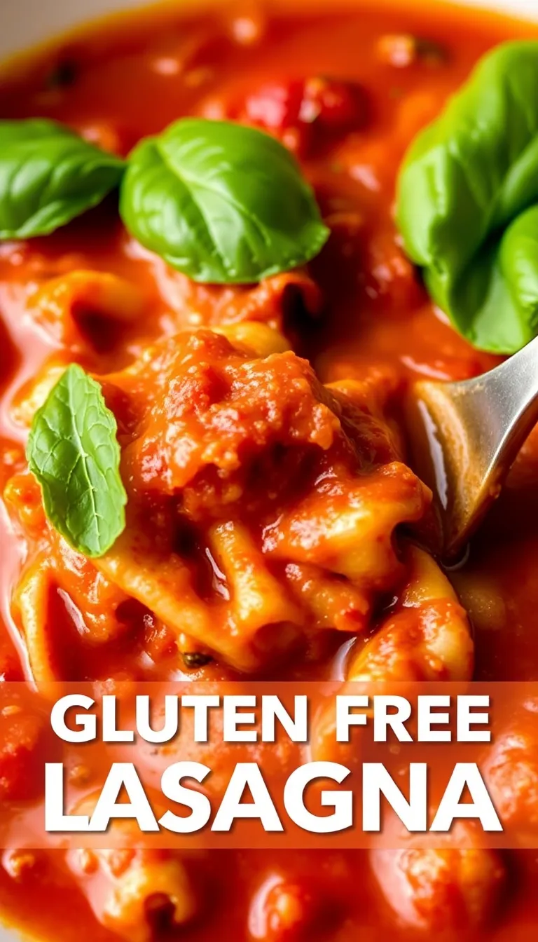 Gluten-Free Lasagna Soup