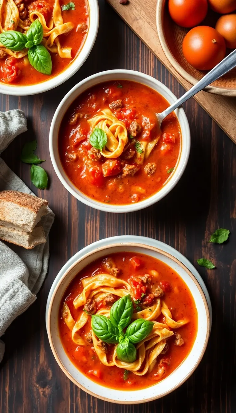 Gluten-Free Lasagna Soup