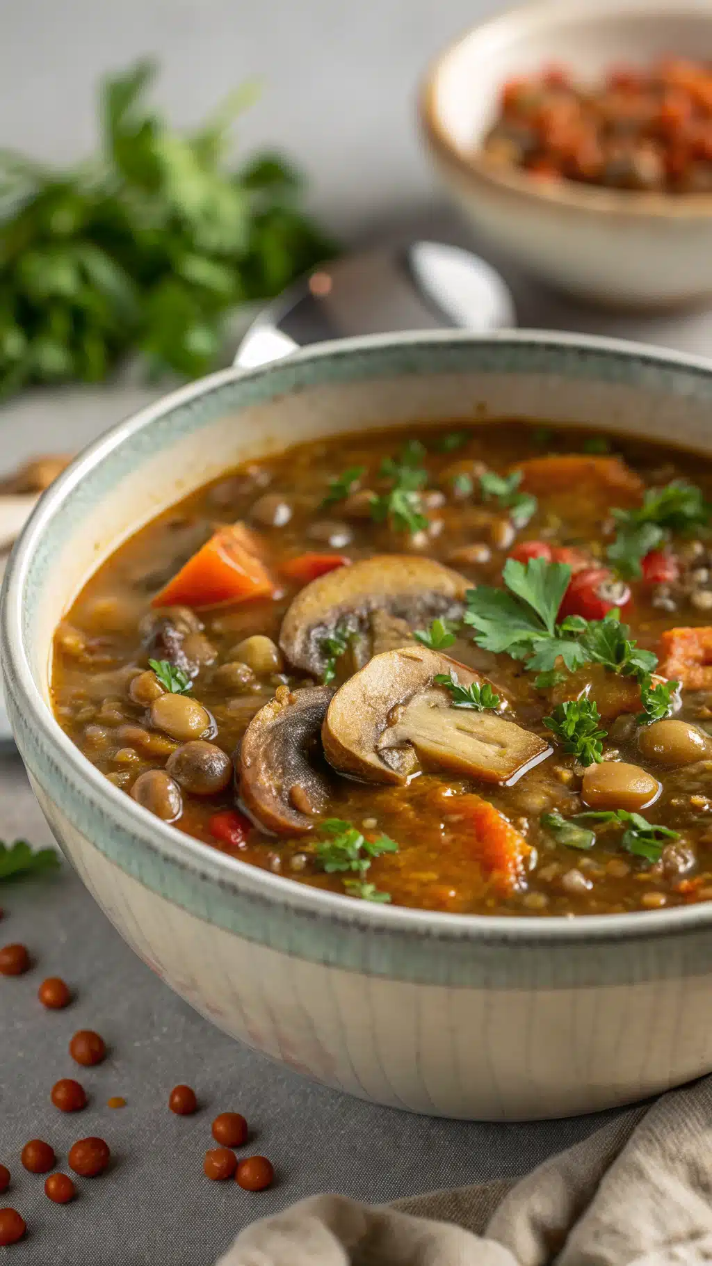 French Lentil and Mushroom Soup – Cozy, Bold & Surprisingly Easy 1 In-text image 2
