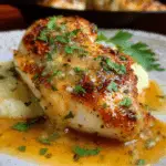 Melt In Your Mouth Chicken Breast on mashed potatoes