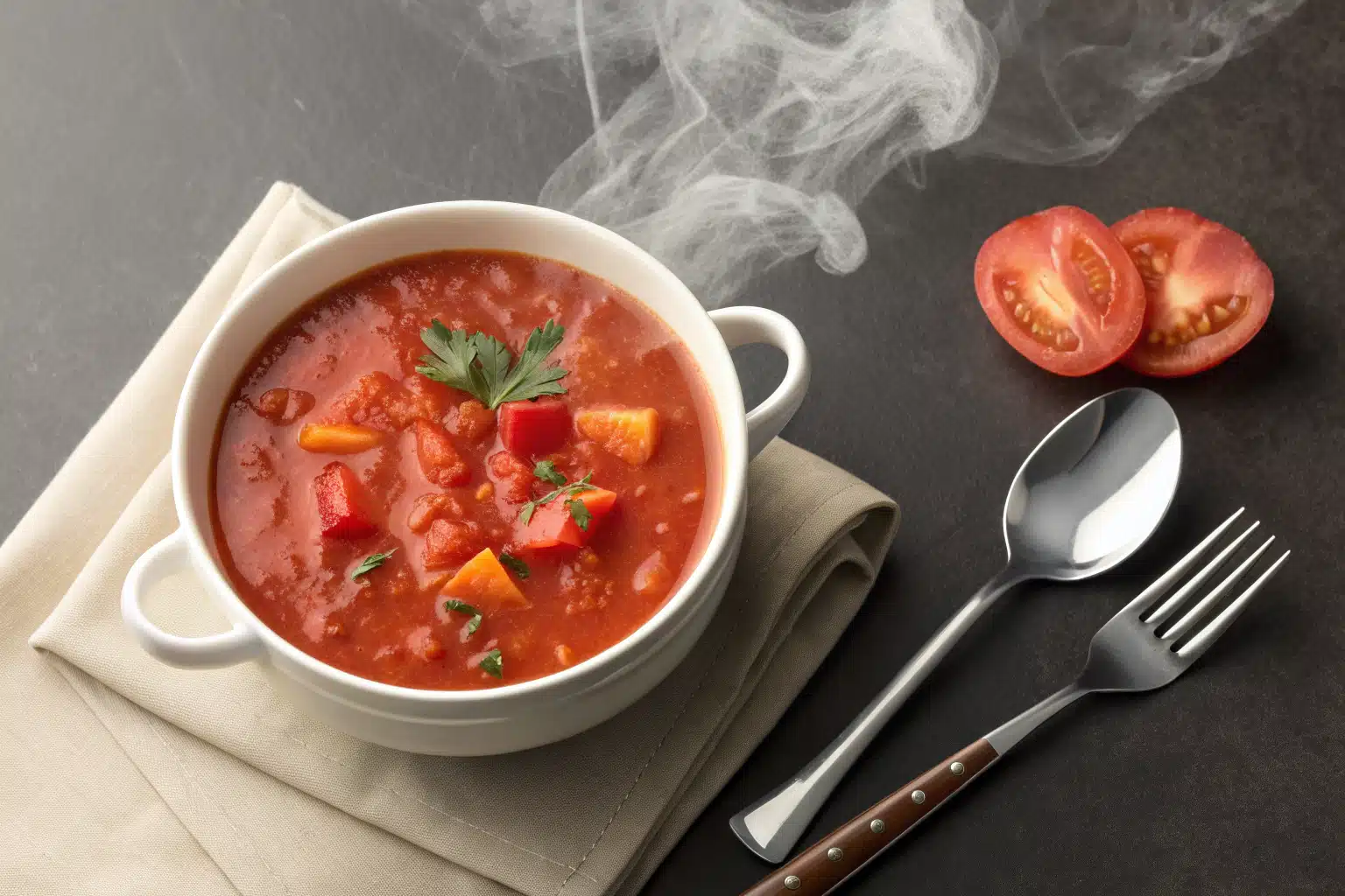 What Makes This Tomato Soup Recipe | Spoon Fork Bacon So Good 1 What Makes This Tomato Soup Recipe | Spoon Fork Bacon So Good