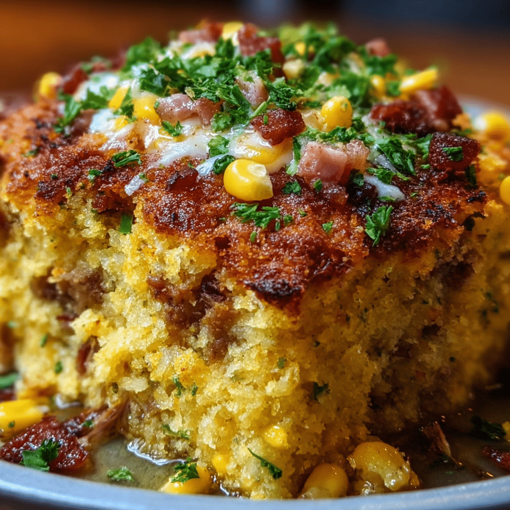 Loaded Cornbread Casserole – Southern Comfort in Every Bite 1 Loaded Cornbread Casserole - Southern Comfort in Every Bite