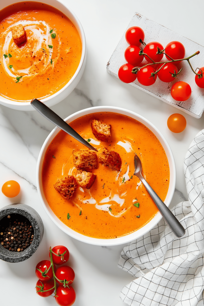 undefined_GENERAT_THIS_IMAGE (1) undefined GENERAT THIS IMAGE 1 1 Halloween Snacks: Creamy Roasted Garlic Tomato Soup