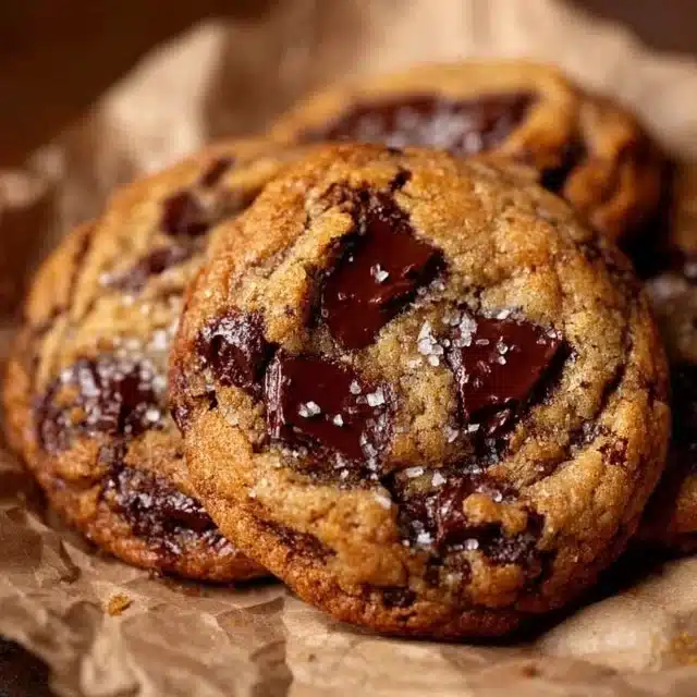 Chewy pumpkin chocolate chip cookies on a plate, showcasing fall flavors